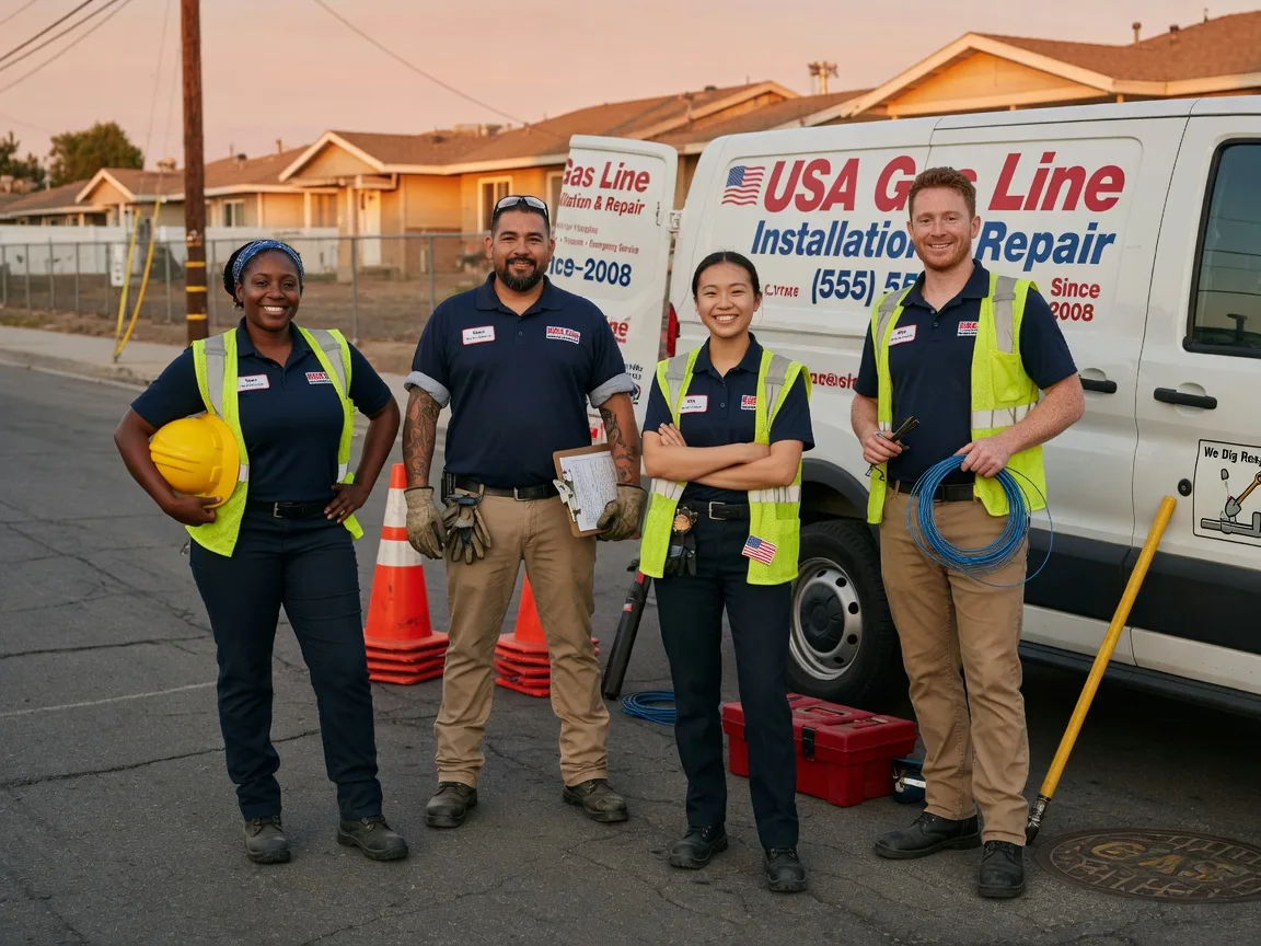 Gas Line Installation company in Horton, MI